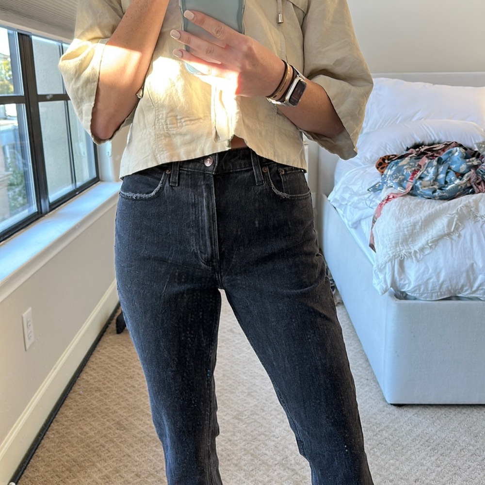 Abercrombie High Rise Mom Jean Curve Love